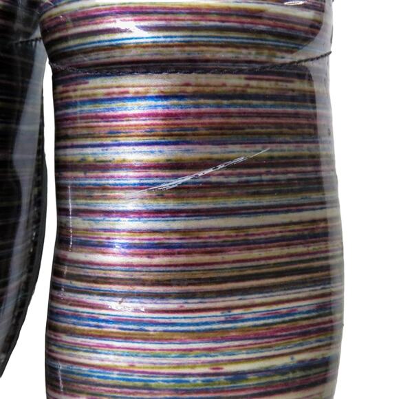 Dansko Pro XP Clogs Rainbow Multicolor Striped Professional Clogs - Picture 9 of 13